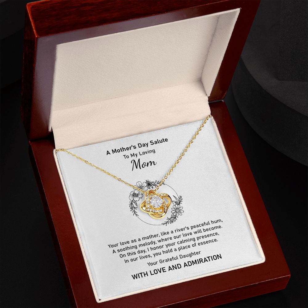 10k Yellow Gold 'Gift From Heaven' Mother & Child Cameo-Style Pendant  Necklace